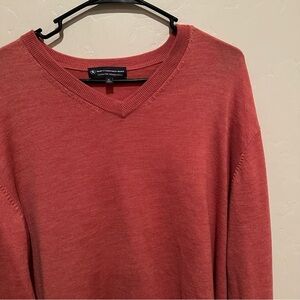 Hart Schaffner Marx | New Merino Wool V Neck Mens Sweater